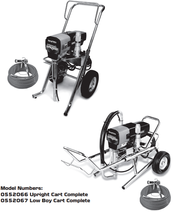 Spraytech Electric Airless Advantage Sprayer Parts Titan, Speedflo